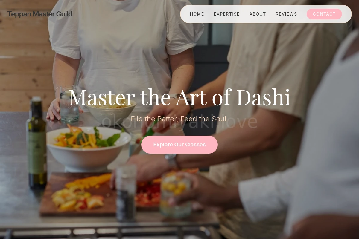 Dashi Cooking Class