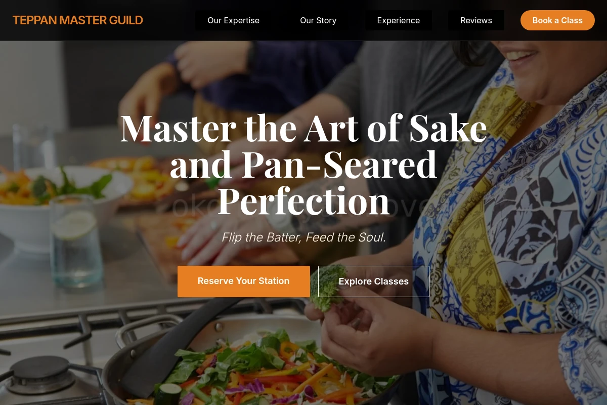 Sake Cooking Class